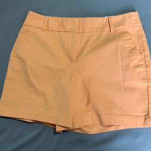 Orange loft shorts
